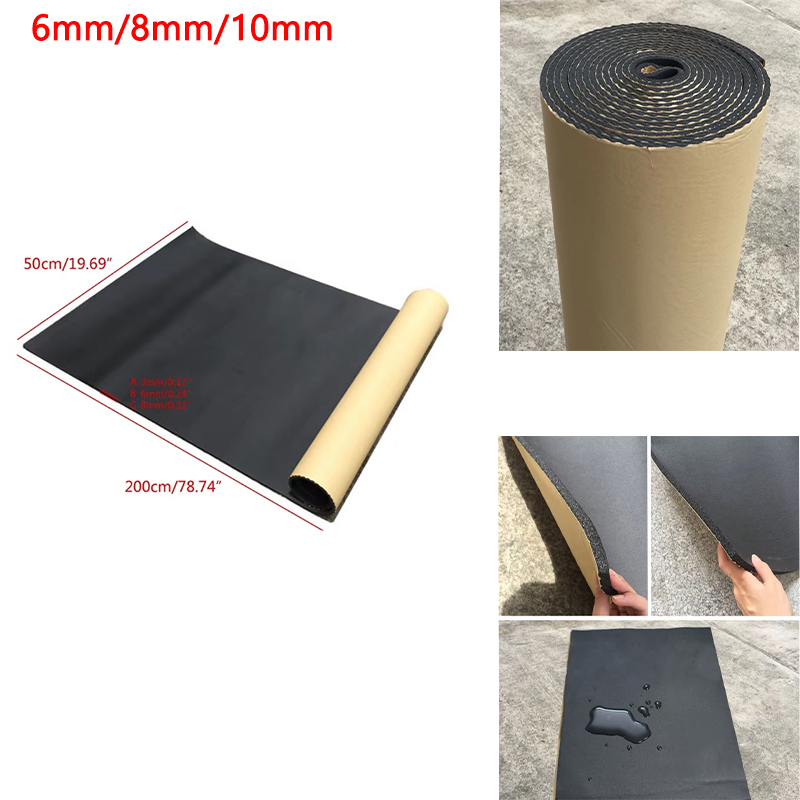 Acoustic Foam Panel - لفة واحدة 200 سم × 50