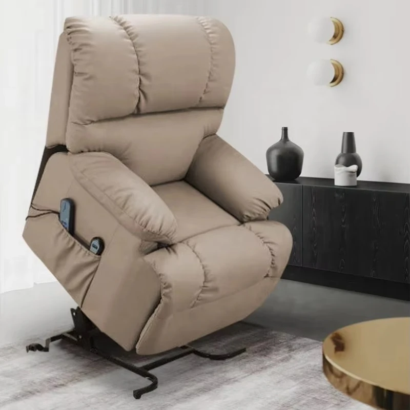 Home Cinema Chairs - كرسي استرخاء كهربائي حديث بإطار معدني