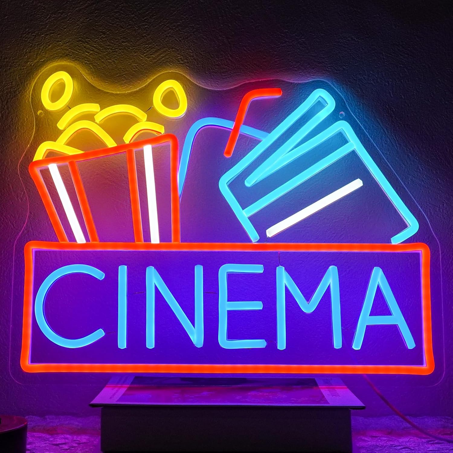 Home Cinema Films - سينما النيون USB بالطاقة LED عكس