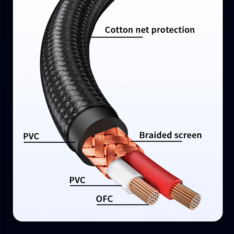 YYTCG كابل RCA HiFi ستيريو 3.5 - مراجعة Home Cinema Pc وسعره