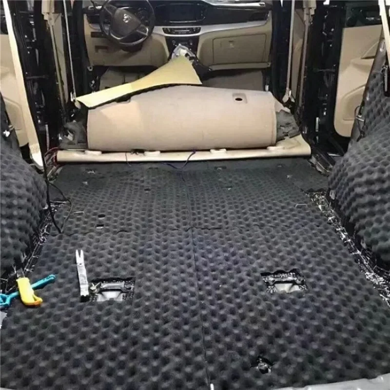 بطانة السيارة ورقة لوحة الباب  - مراجعة Acoustic Foam Panel وسعره