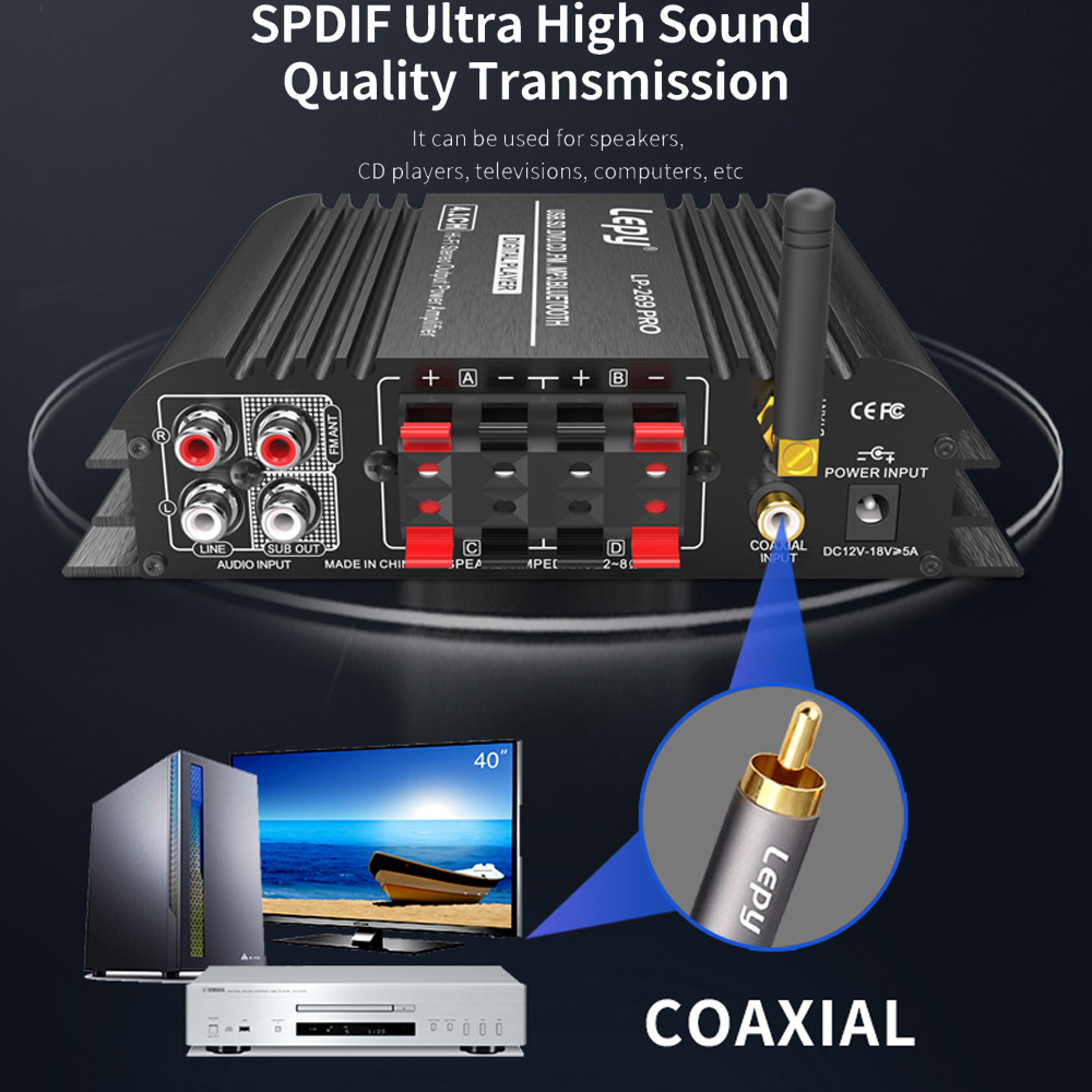 LEPY LP-269PRO 4.1 قناة مكبر ل - مراجعة Home Cinema Audio System وسعره