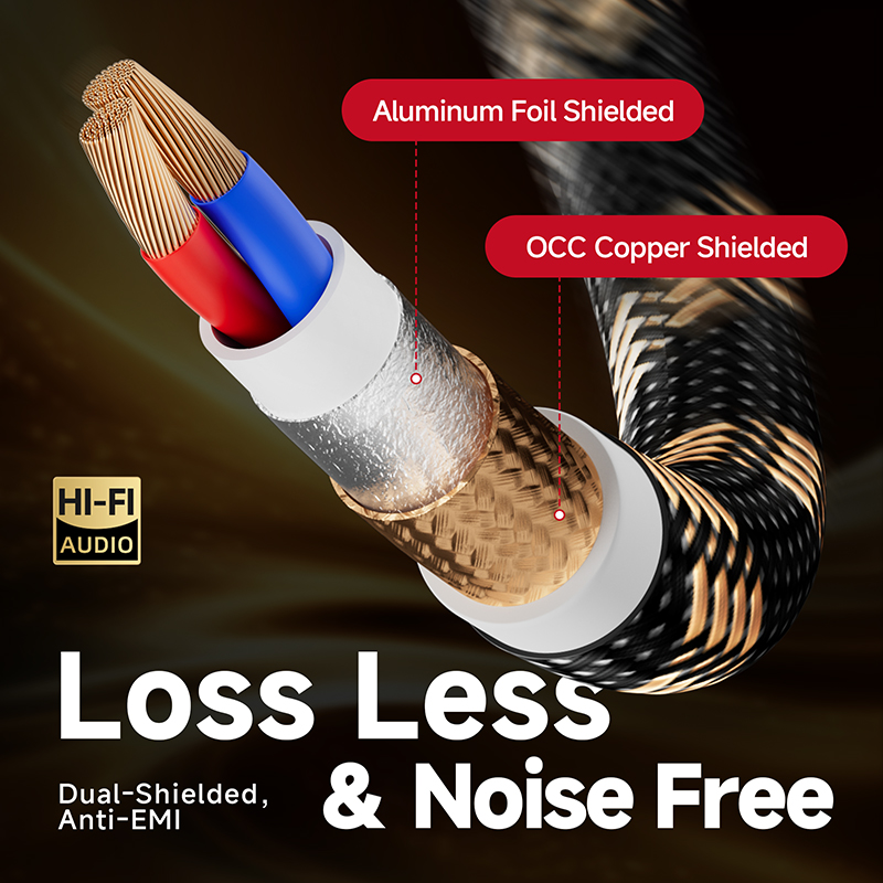 TODN كابل RCA HiFi ستيريو 3.5  - مراجعة Home Cinema Hall وسعره