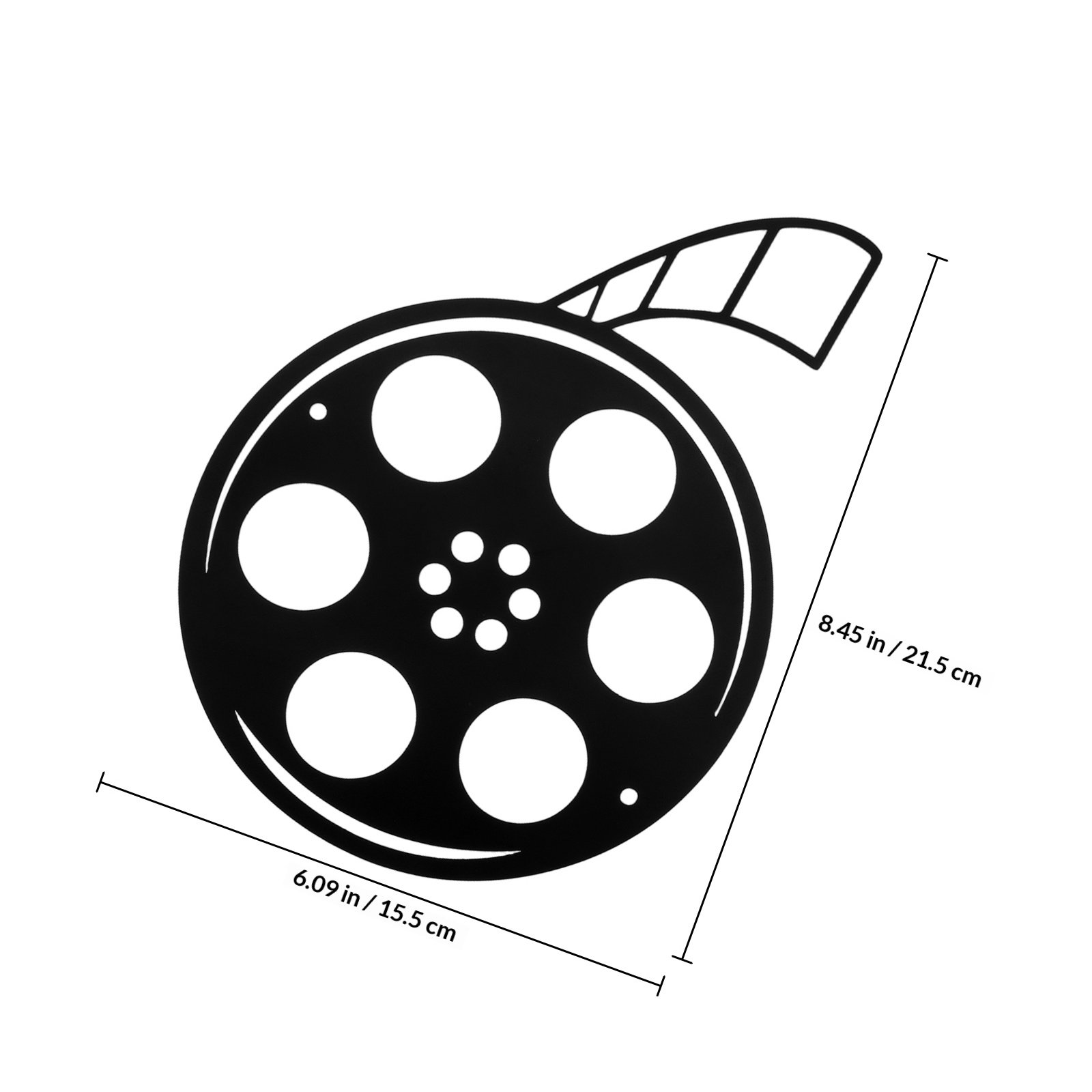 ديكور جداري على شكل بكرة فيلم  - مراجعة Home Cinema Films وسعره
