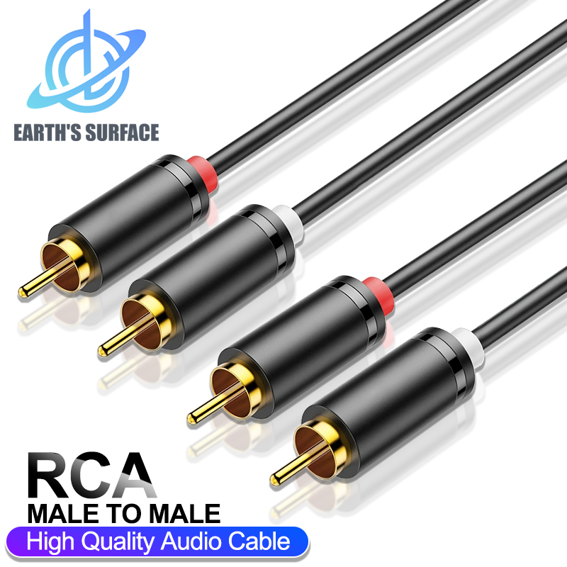 HIFI ستيريو كابل RCA 2RCA إلى  - مراجعة Home Cinema Hall وسعره