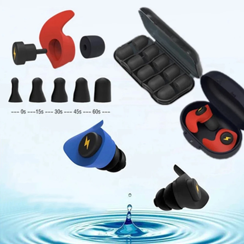 النوم سيليكون الأذن المقابس ال - مراجعة Noise Isolating Pad وسعره
