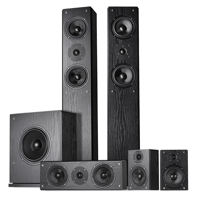 نظام مكبرات صوت سلبية للمسرح ا - مراجعة Home Theater Speaker وسعره