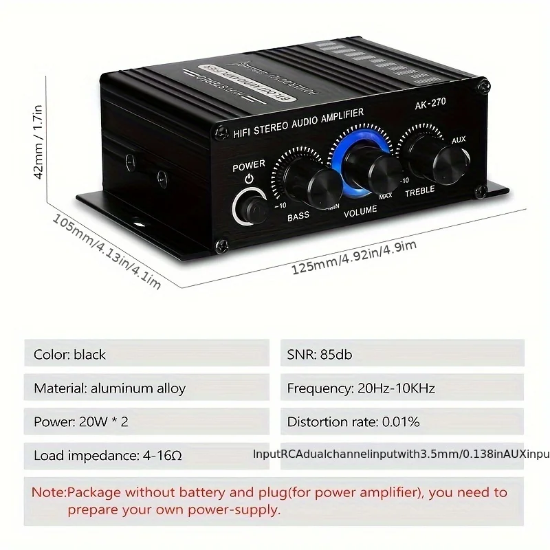 مكبر صوت صغير AK-270 بقوة 400  - مراجعة Home Cinema Hall وسعره