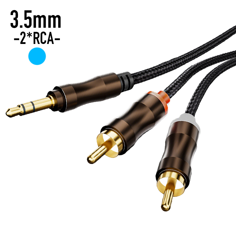كابل صوت RCA إلى 3.5 ملم، كابل - مراجعة Home Cinema Hall وسعره