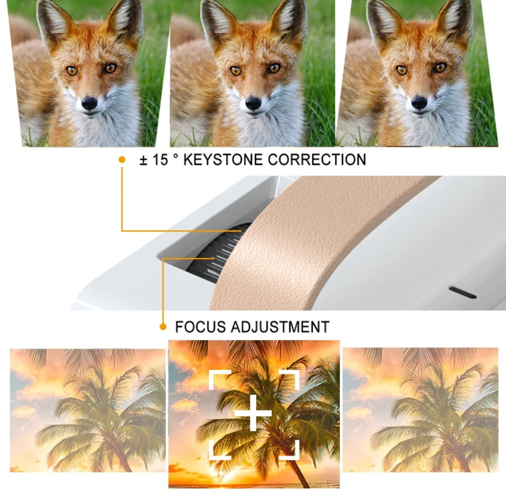 جهاز عرض ذكي محمول 4K مسرح منز - مراجعة Home Theater Speaker وسعره