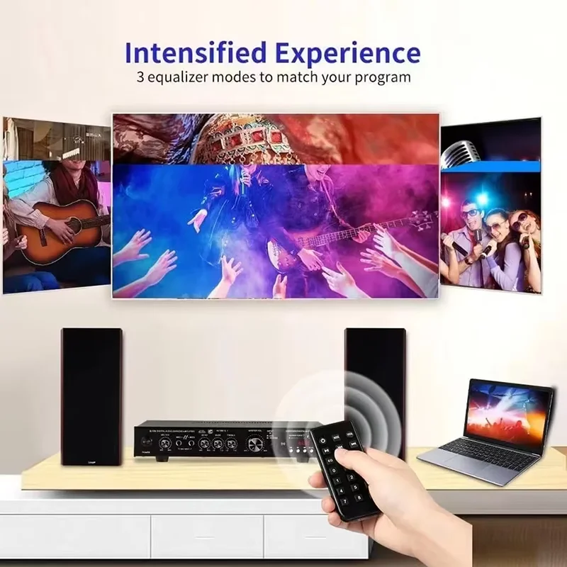 AV-369BT بلوتوث 5.1 مكبر صوت A - مراجعة Home Cinema Audio System وسعره